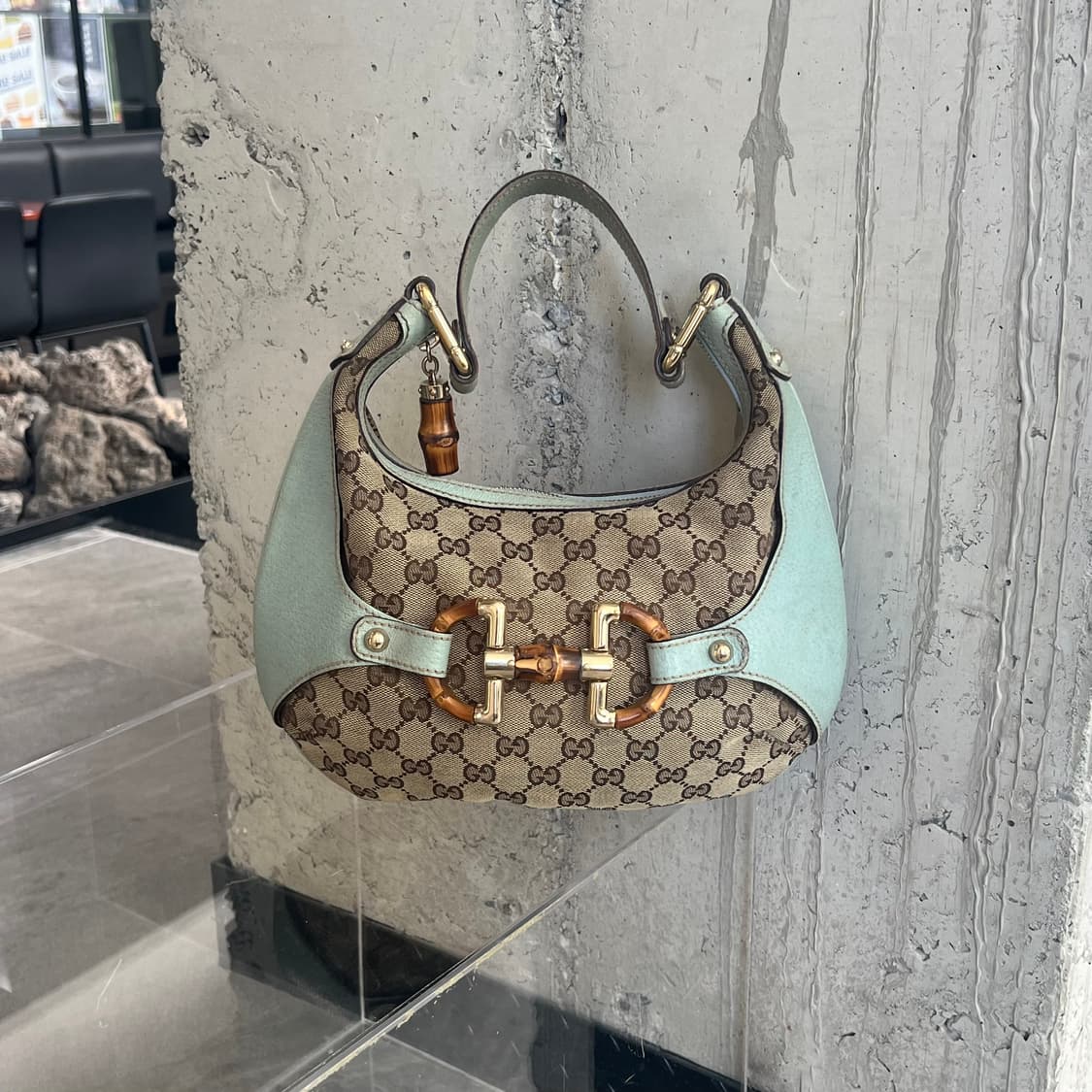 구찌 뱀부 아말피 숄더백 상품이미지1