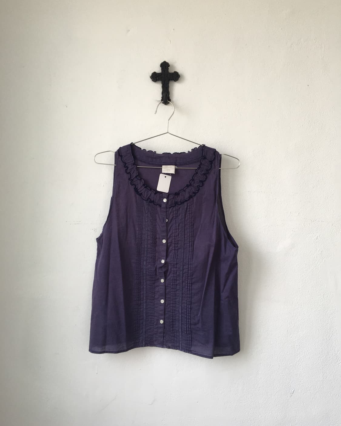 Pleats point sleeveless 상품이미지2