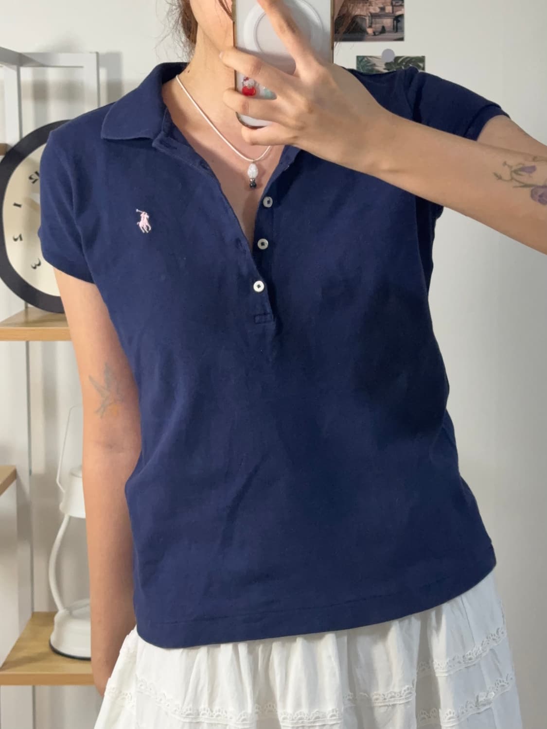 Polo 연보라스티치 반팔티 상품이미지1