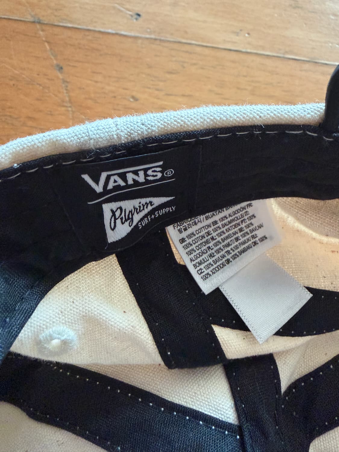 Vans x Pilgrim 캡모자 아이보리 상품이미지3