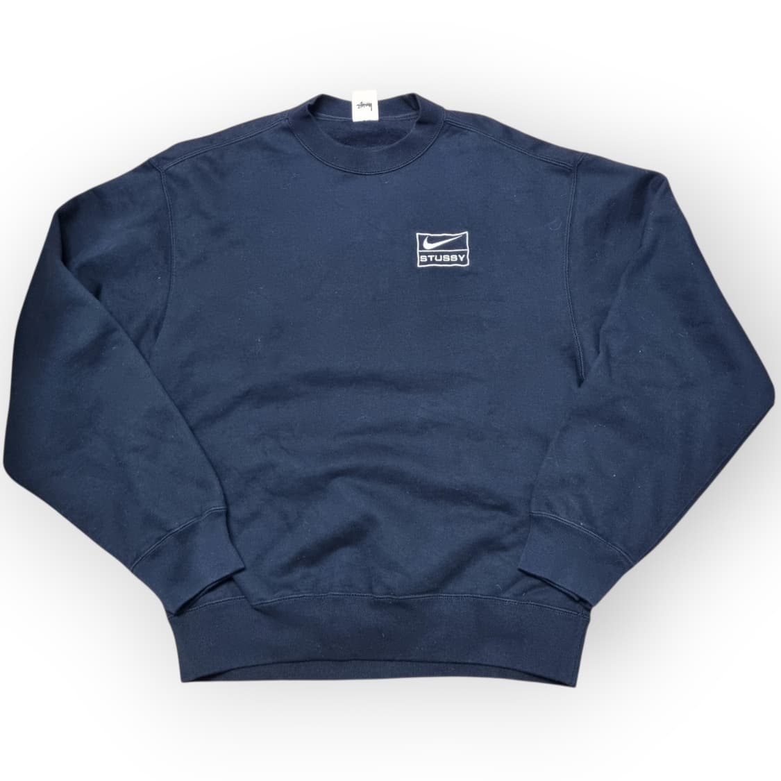 나이키 x 스투시 협업 NRG 크루넥 블랙 (XS) 상품이미지1