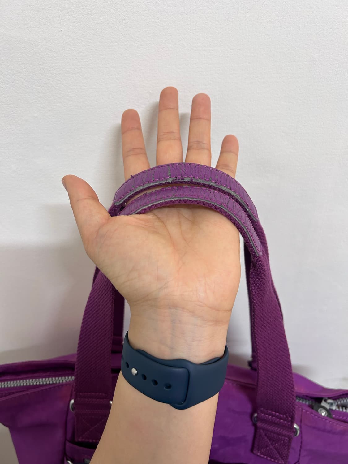 키플링 보라색 토트백 상품이미지2