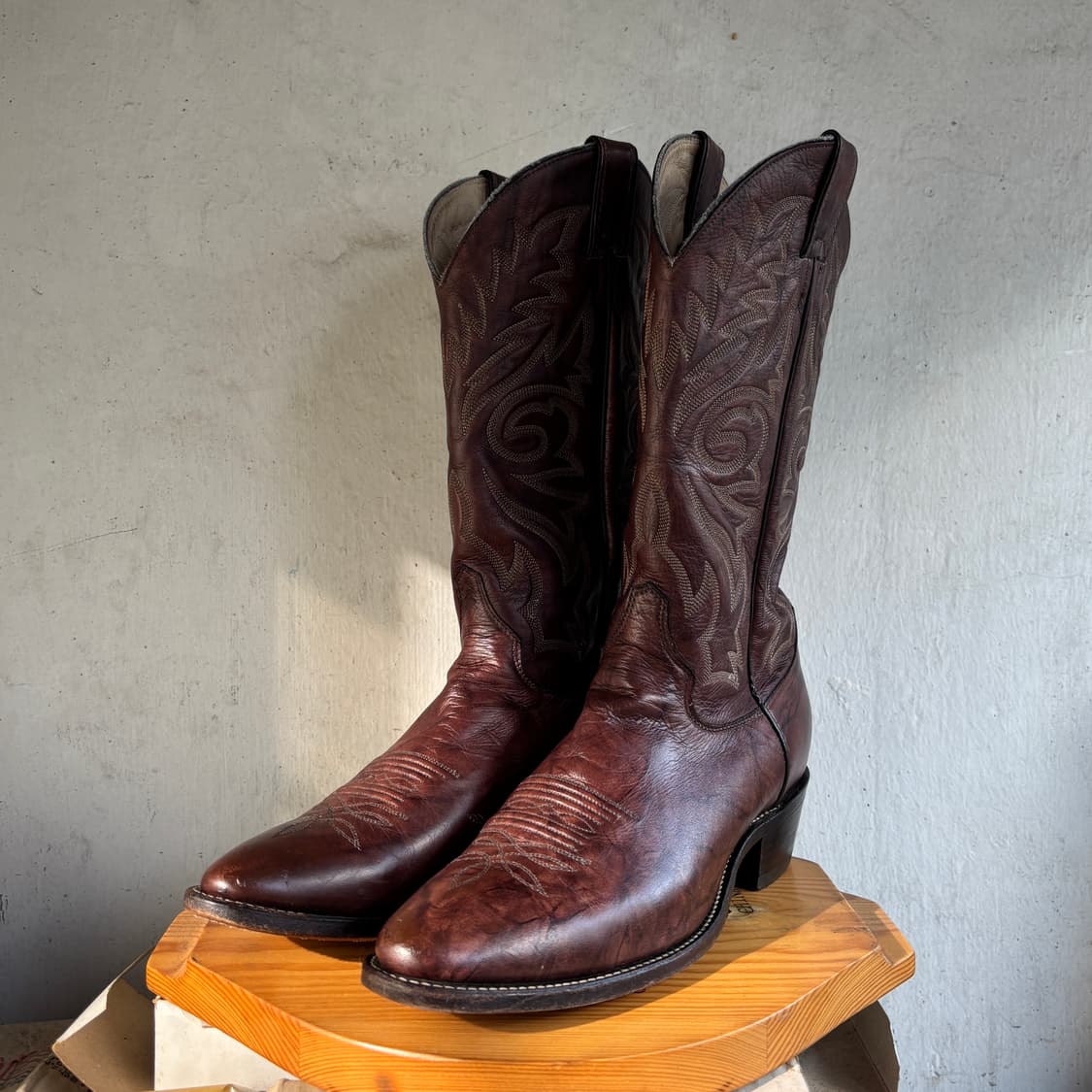 저스틴 justin 웨스턴 부츠 9.5D (265~270) 상품이미지1