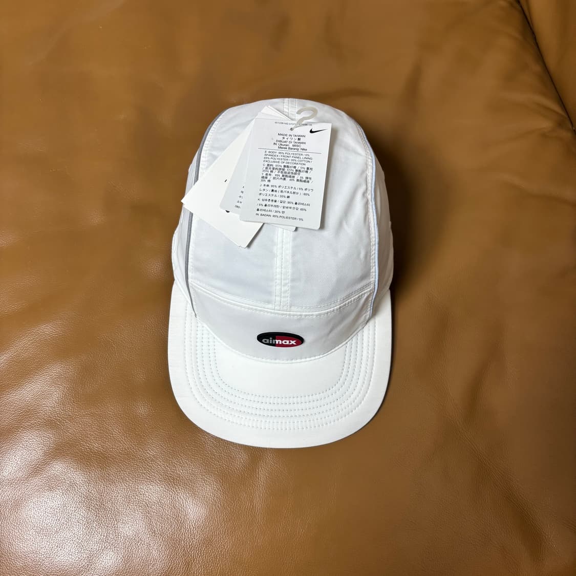 (Supreme x Nike) 슈프림x나이키 에어맥스 화이트 캠프캡 모자 상품이미지5