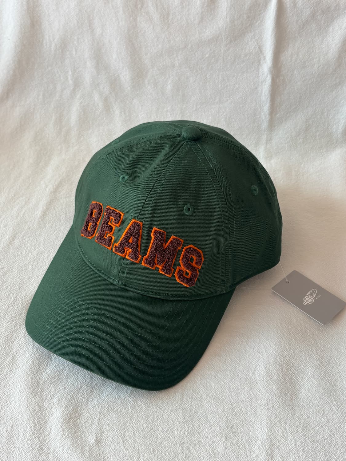 BEAMS 빔즈 로고 베이직 볼캡 상품이미지3