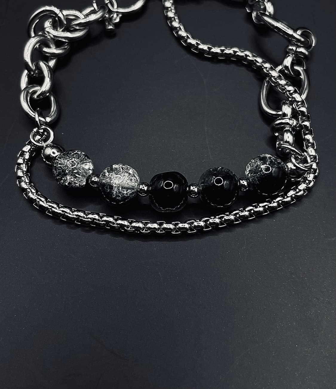 pcr053 Black pirate bracelet 상품이미지3