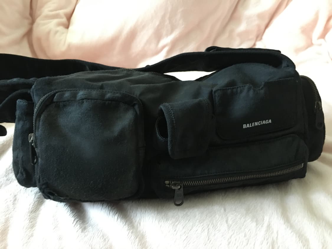 발렌시아가 슈퍼비지 스몰 블랙 토트백 상품이미지2