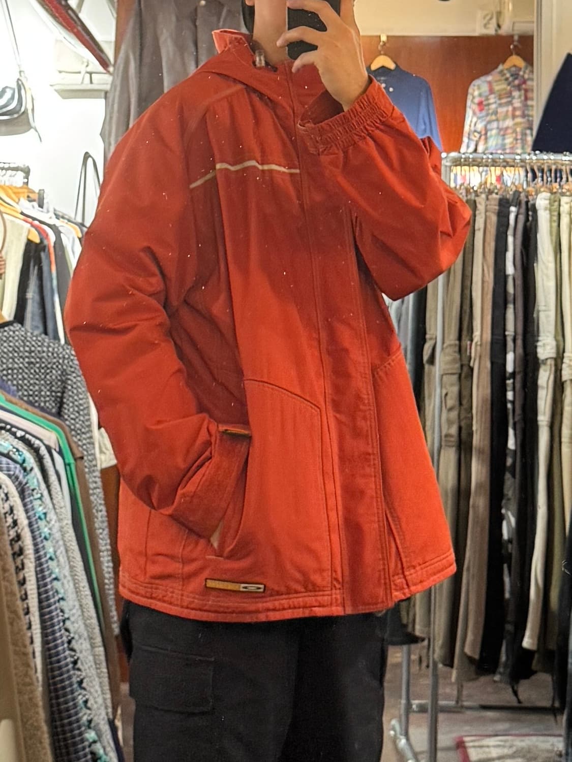 오클리 스노우보드 바람막이 자켓 새상품 00s XL 상품이미지1