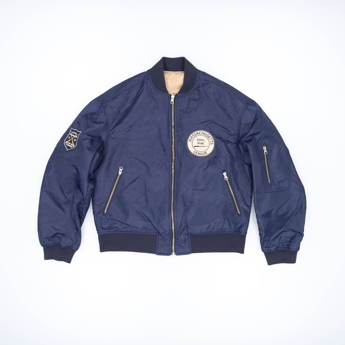 M 비이커 리버시블 패딩블루종 0305H1 상품이미지1