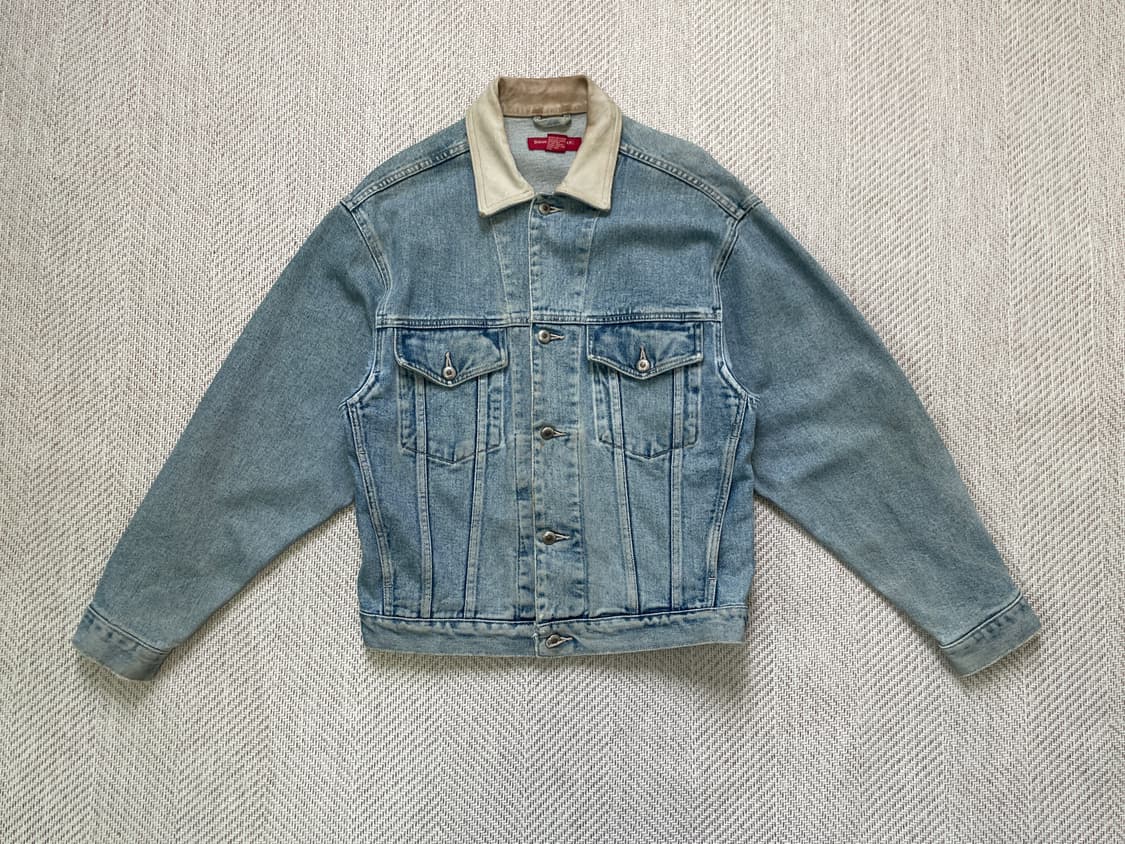 바나나 리퍼블릭 레더 트리커 데님자켓 J04089 상품이미지1