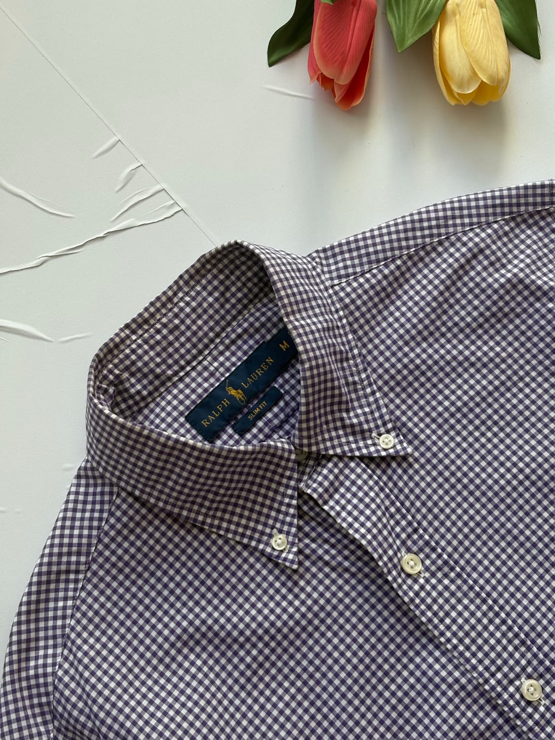 Polo 폴로랄프로렌 깅엄 체크 셔츠 상품이미지4