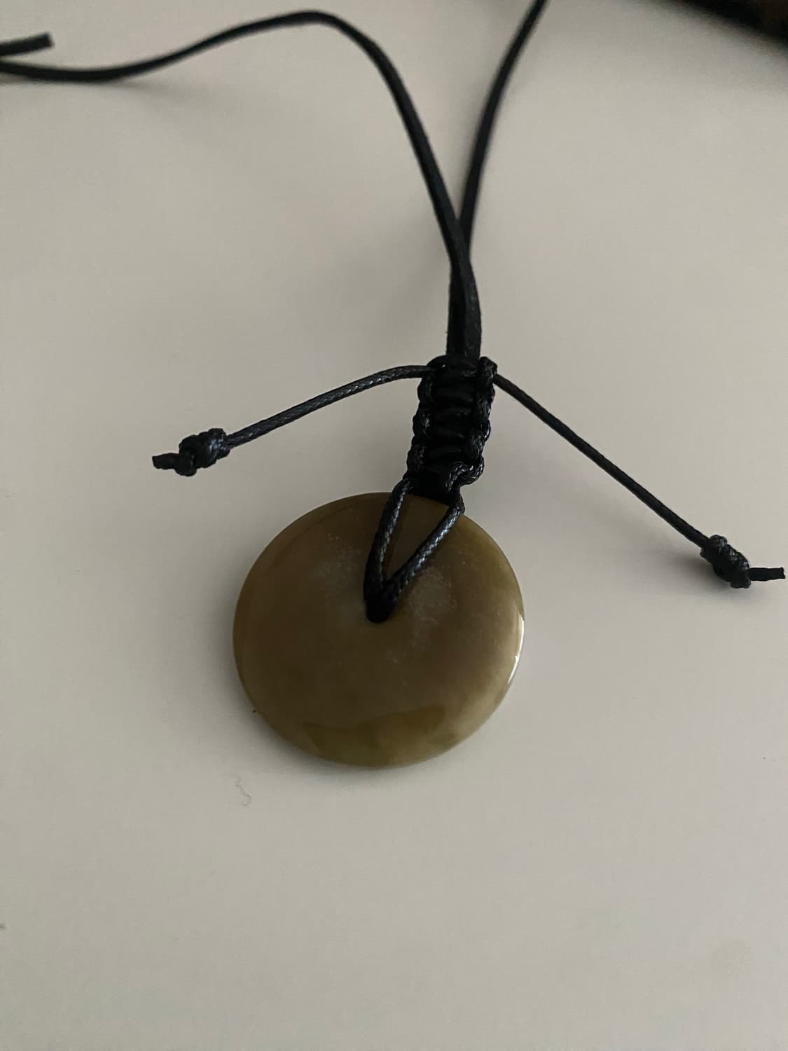 옥 마크라메 네크리스 (Jade) 상품이미지3