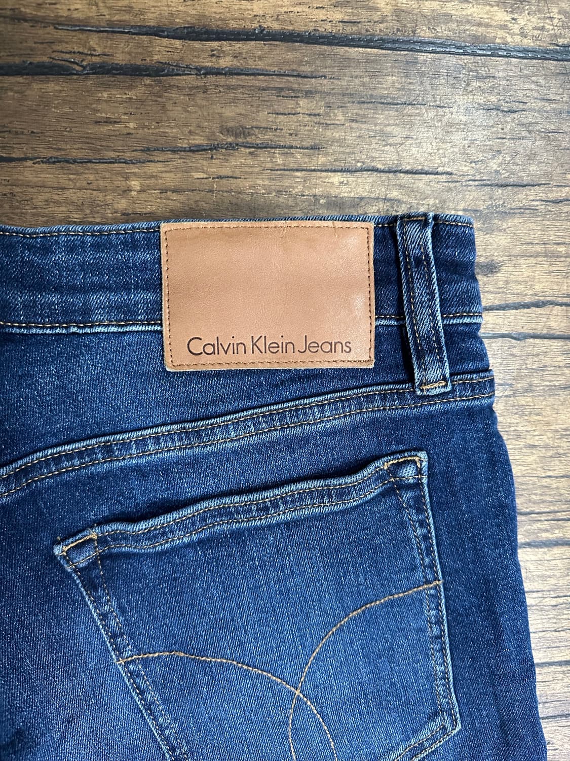 캘빈클라인진 스트레이트 테이퍼 청바지 28사이즈 새제품 상품이미지5