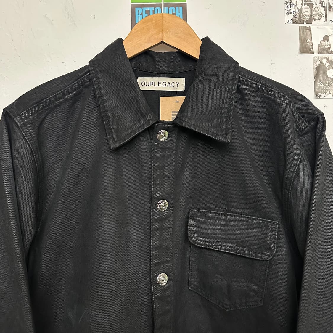 아워레가시 리버스 왁스드 데님자켓 상품이미지3