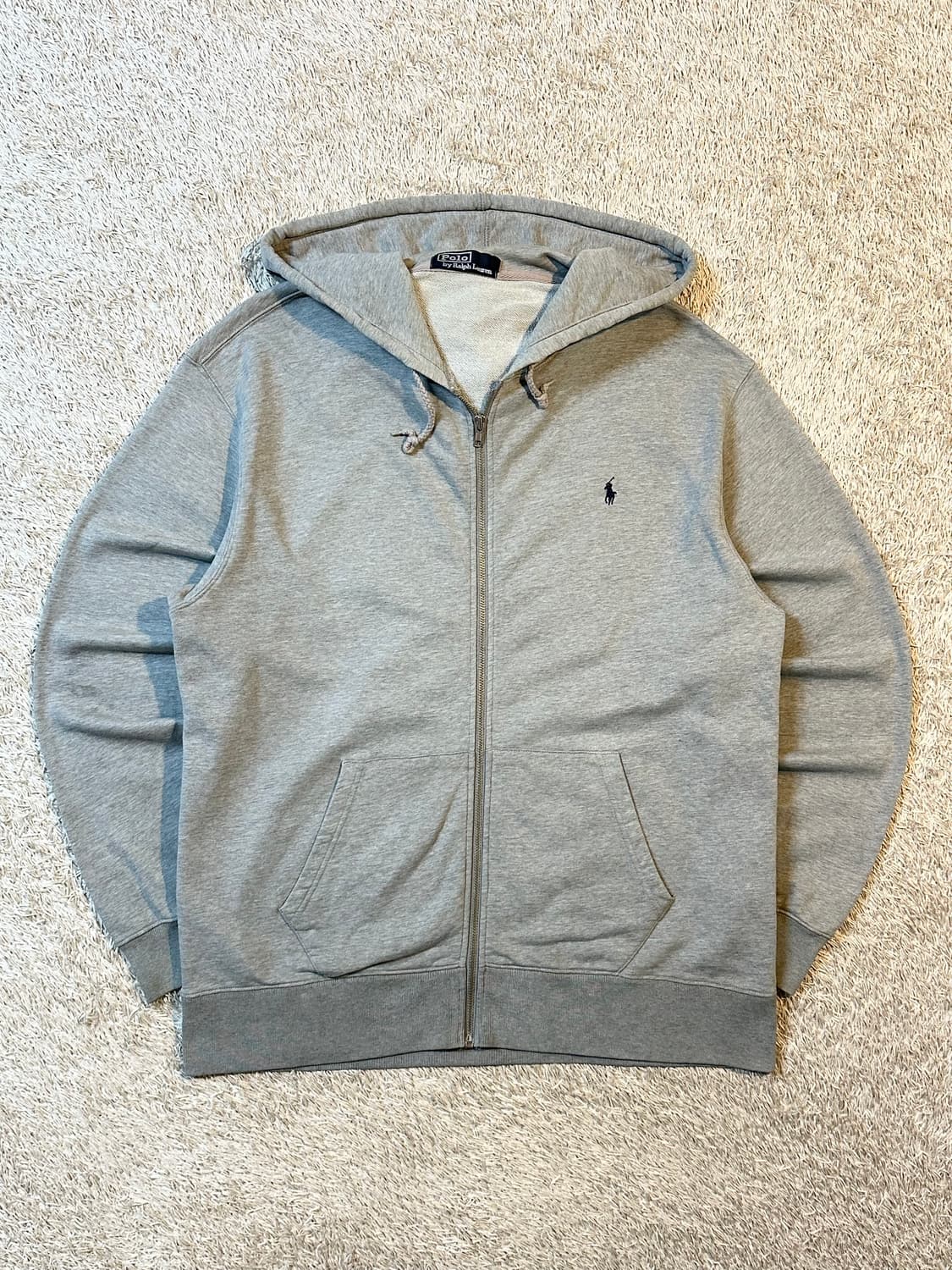 폴로 랄프로렌 POLO 네이비포니 후드집업 그레이 상품이미지1