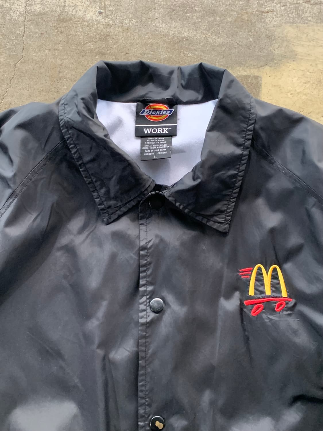 디키즈 맥도날드 드라이브 스루 코치자켓 상품이미지2
