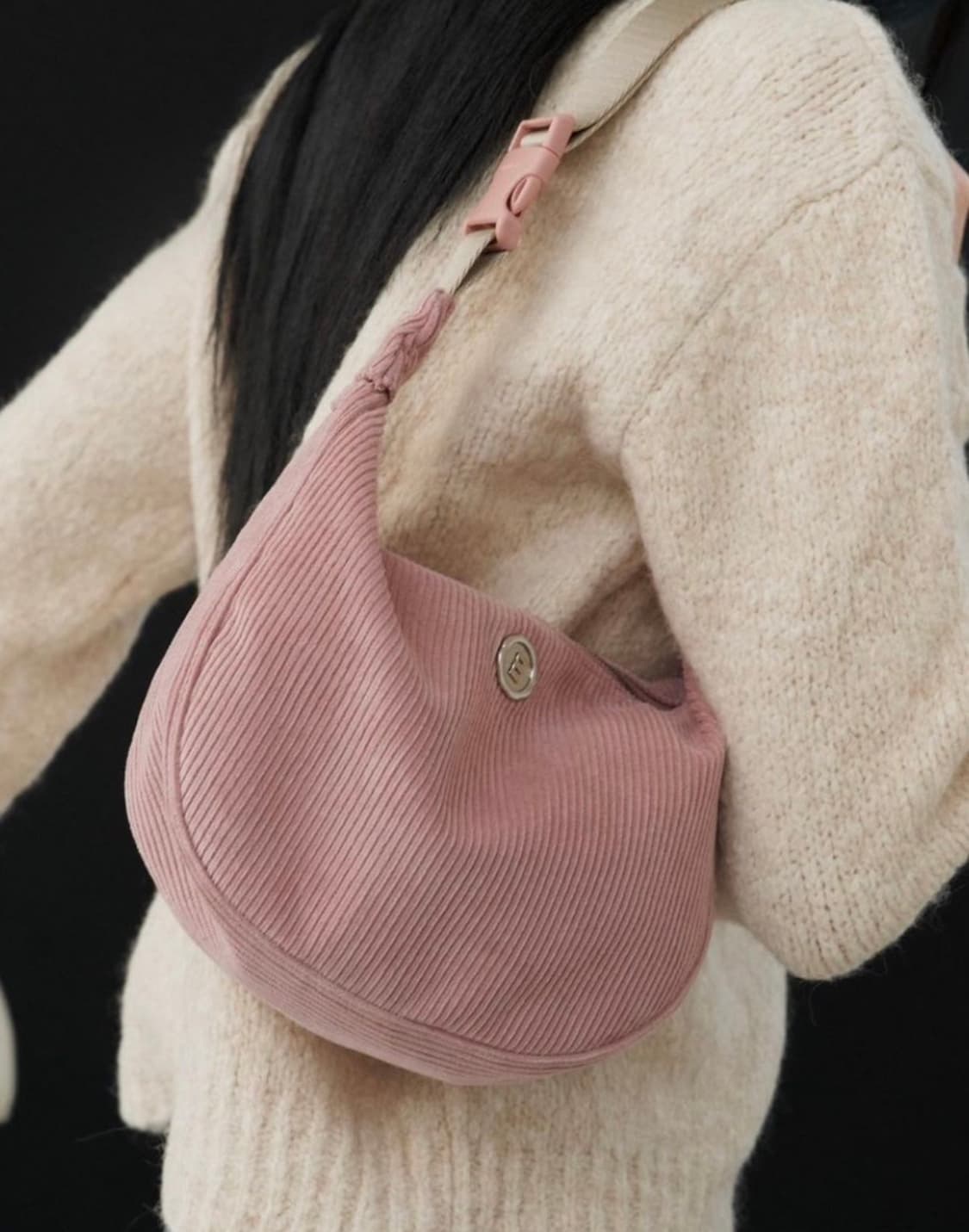 미닛뮤트 클로웨이스트 코듀로이핑크 상품이미지3
