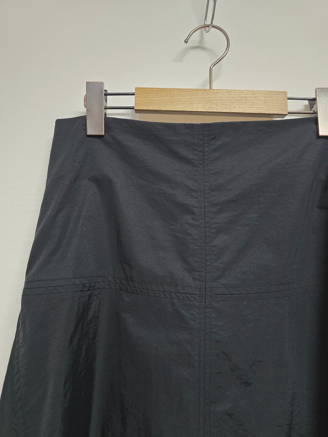 magjay 블랙 A라인  스커트 상품이미지2