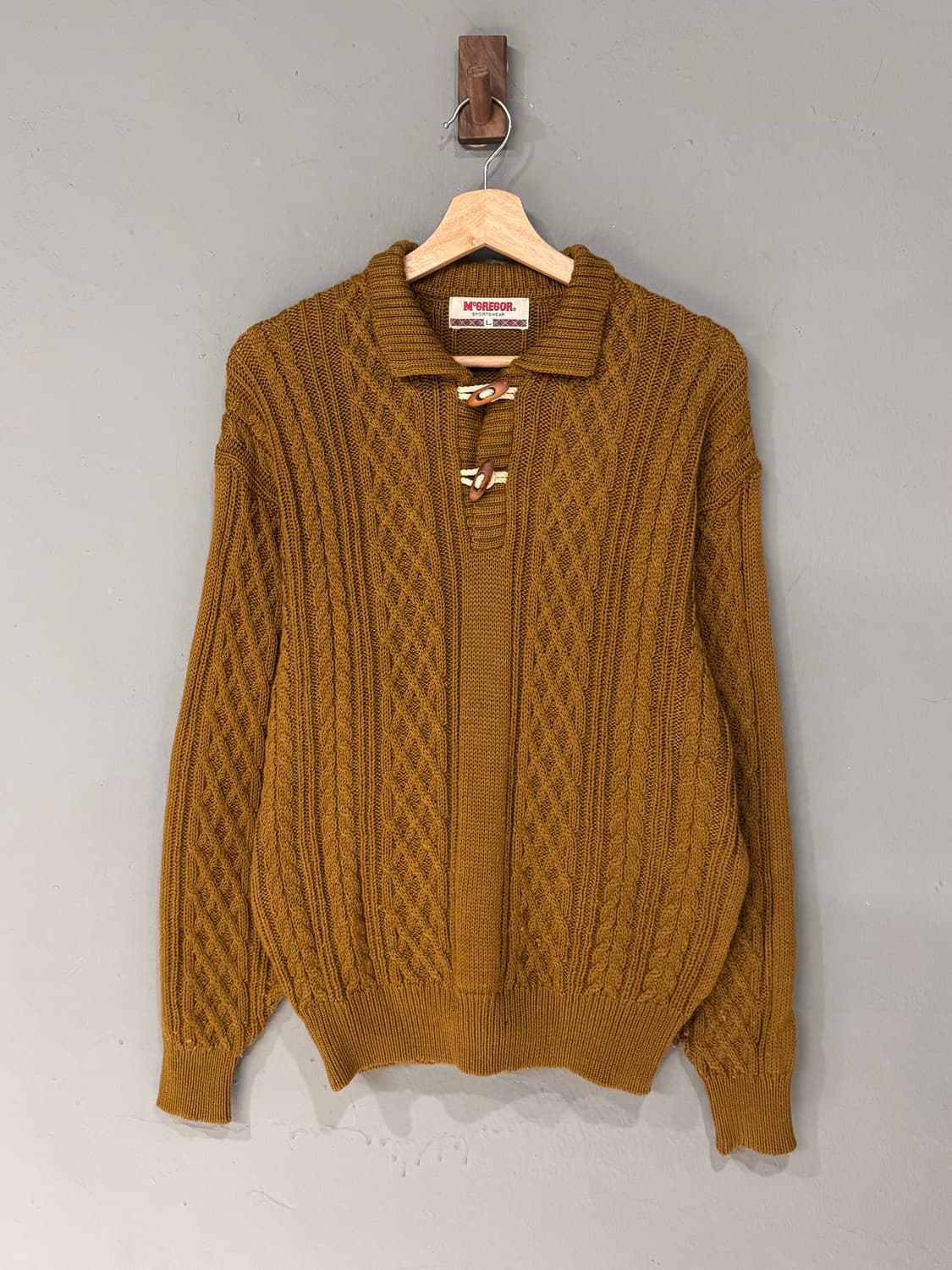 맥그리거 토글 더플 울니트 상품이미지2