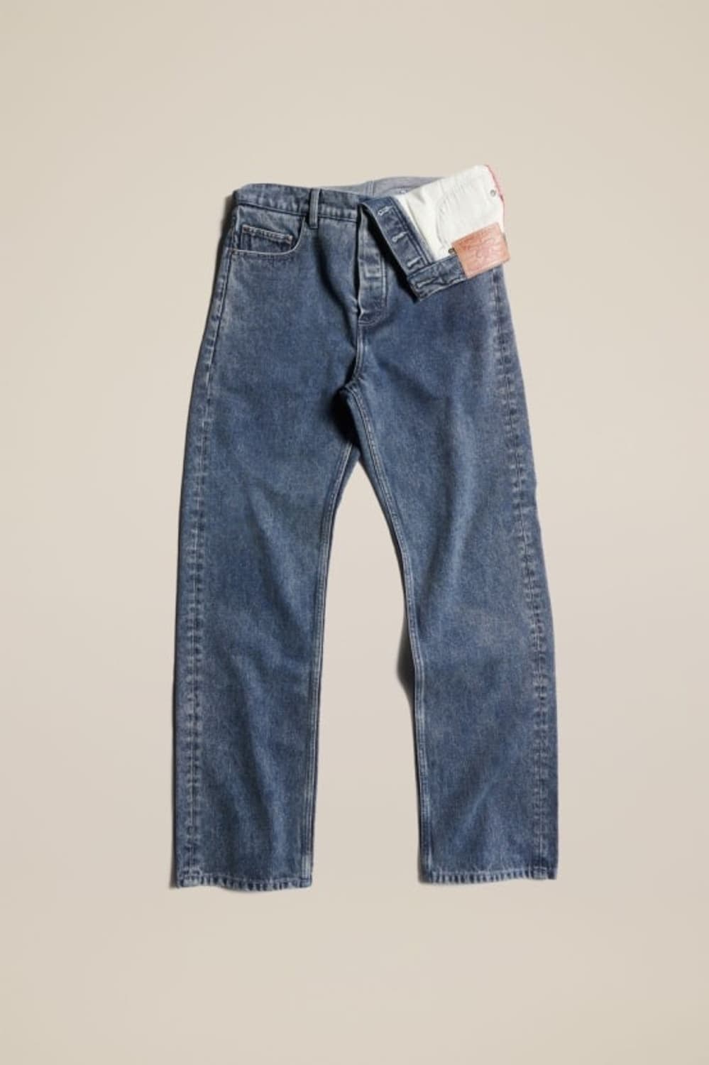 와이프로젝트 CLASSIC ASYMMETRIC WAIST JEANS IC 상품이미지2