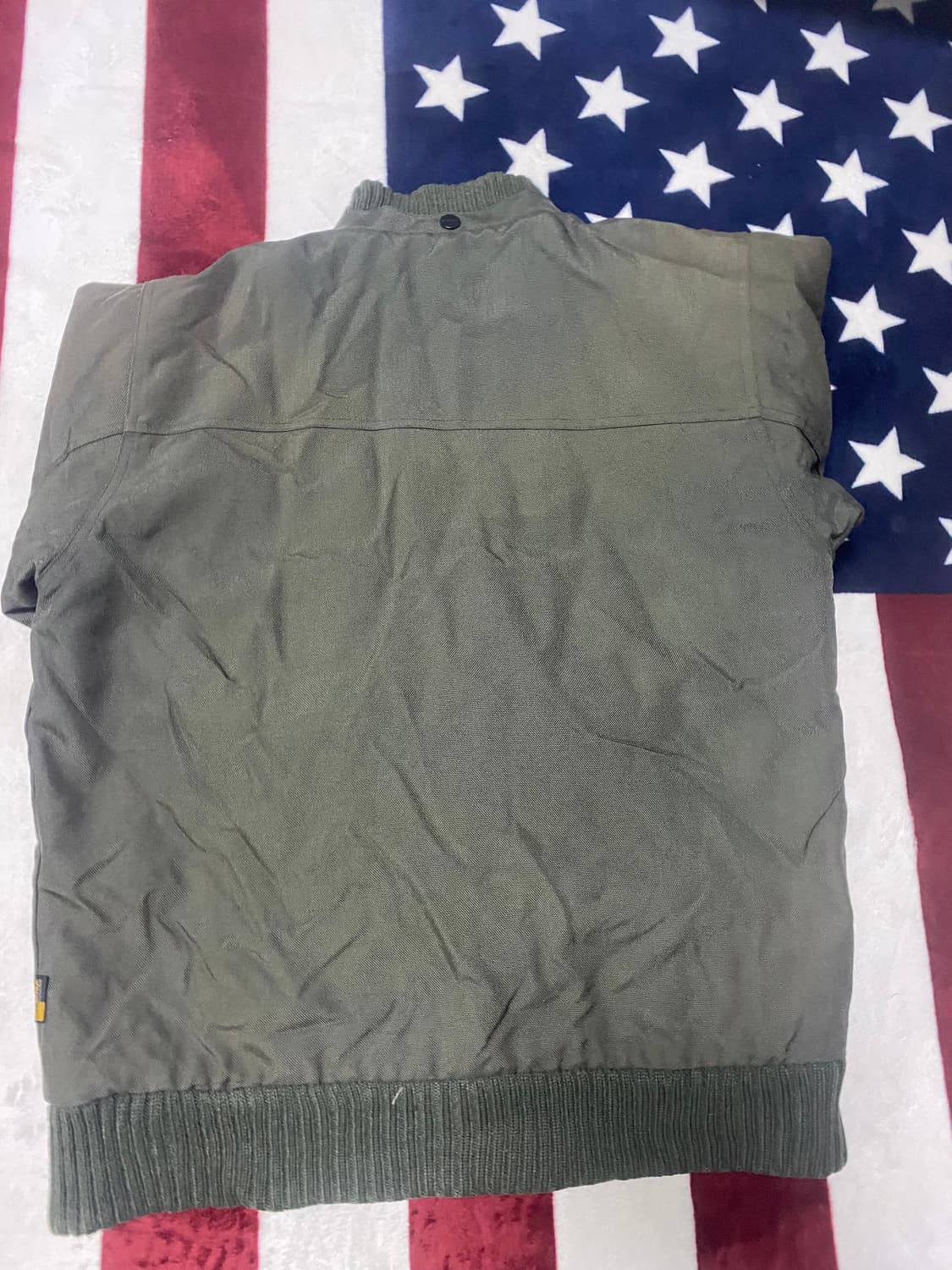 칼하트 카키 코듀라 누빔 워크 자켓 상품이미지8