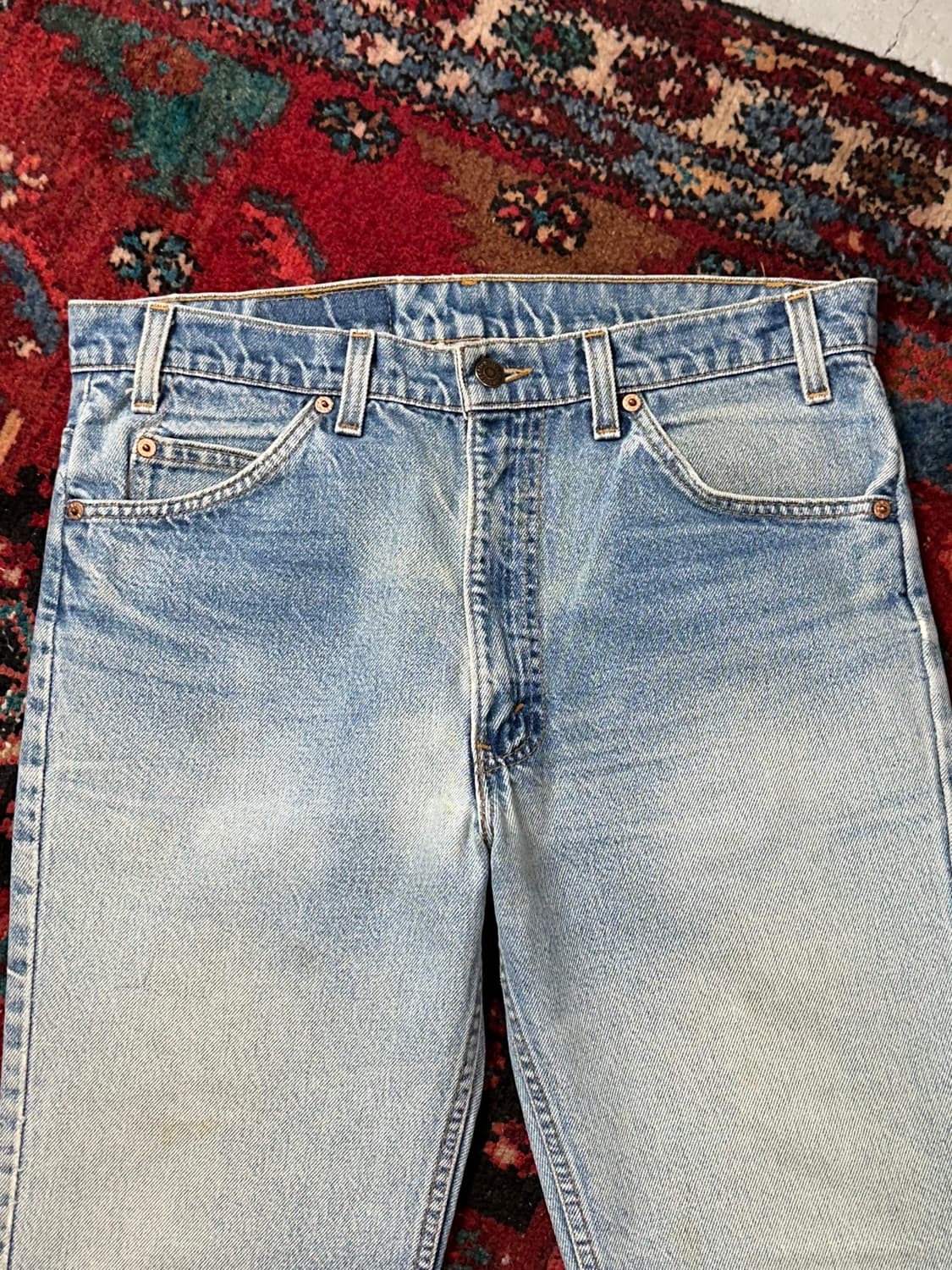 90's USA Made 빈티지 리바이스 517 오렌지탭 상품이미지5