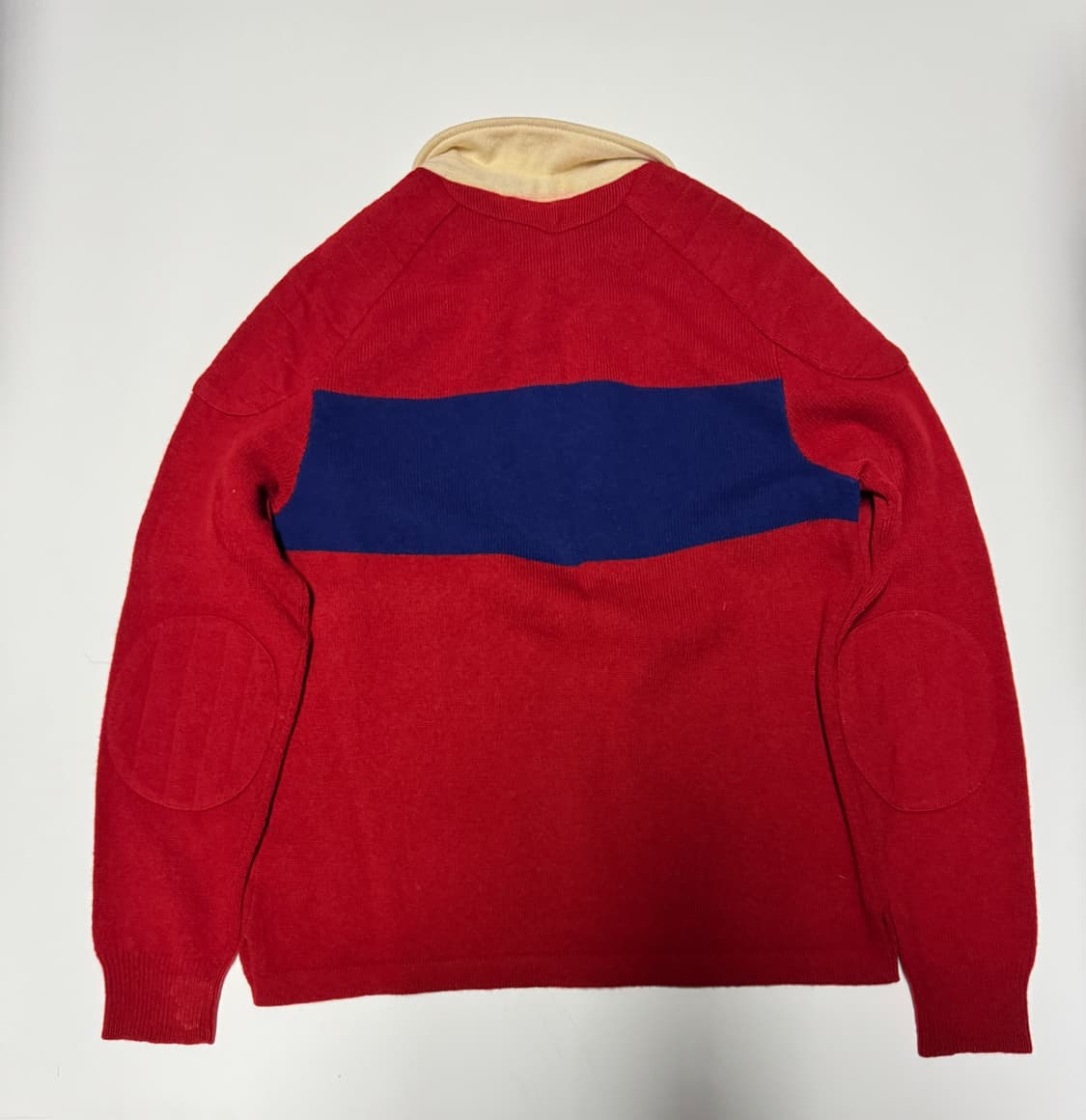 희귀!! 폴로 랄프로렌 램스울 럭비 카라 니트 M ~ L 상품이미지2