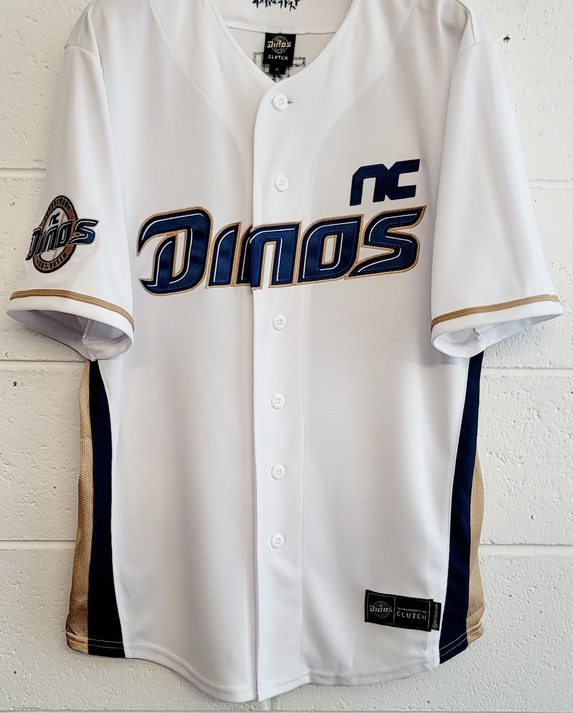 [95.M] NC다이노스 홈 져지(유니폼) No.37 박건우 마킹 판매 상품이미지4