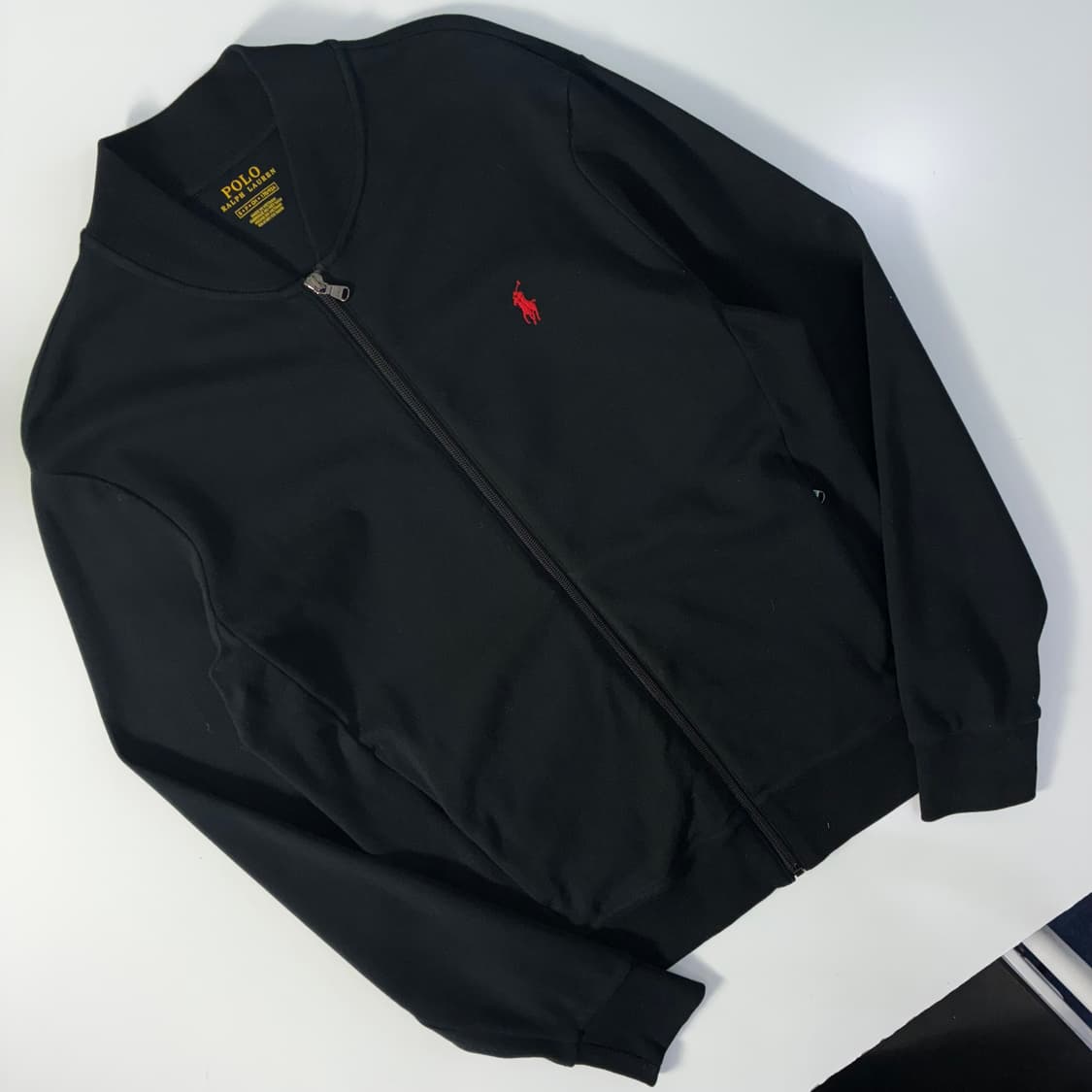 Polo  폴로 랄프로렌 자수 코튼 블랙 집업  상품이미지2