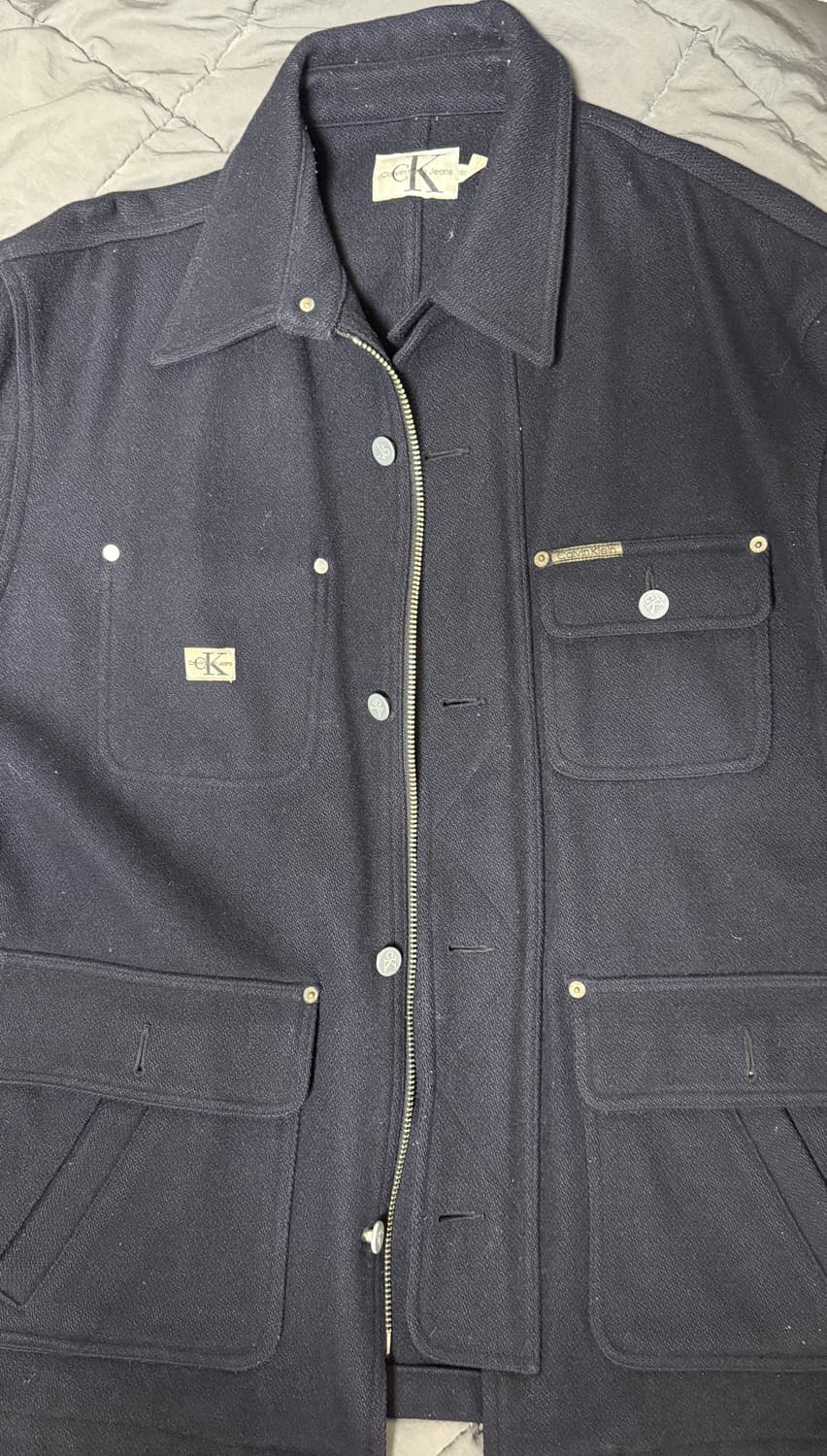 Calvin Klein 캘빈 클라인 울 블렌디드 퍼티크 상품이미지6