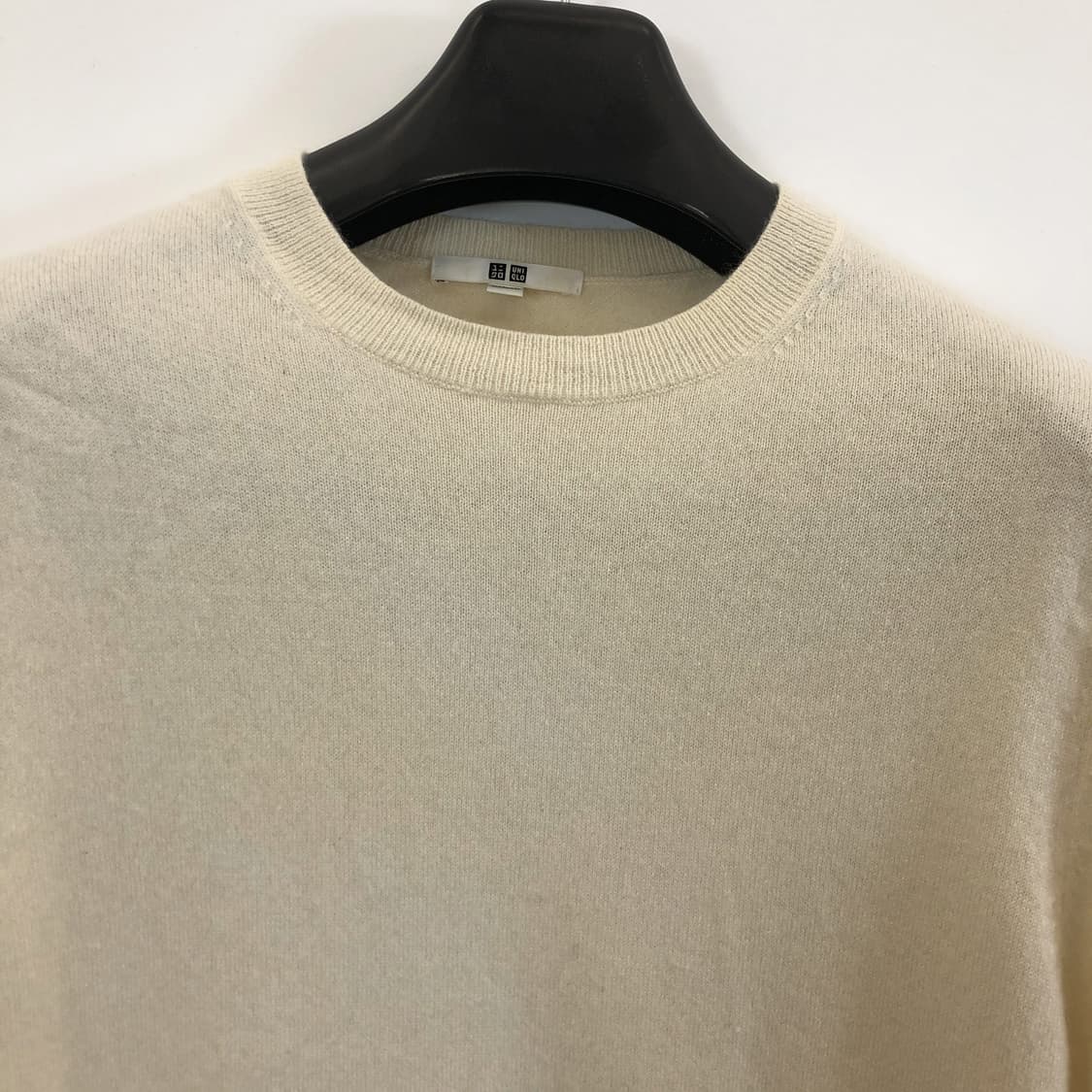 유니클로 캐시미어 100% 니트 M 아이보리  상품이미지2