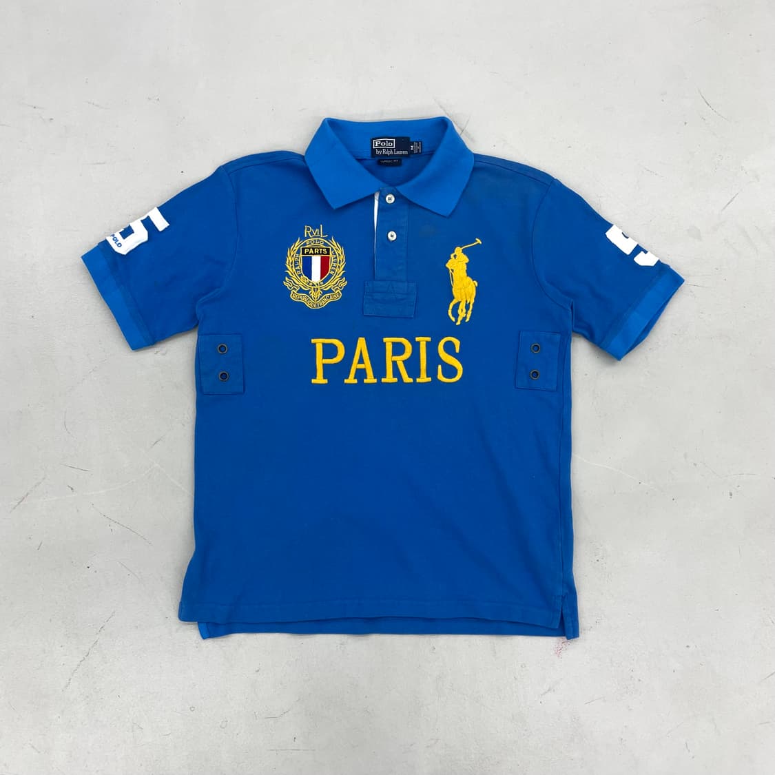 폴로 치프키프 빅포니 PARIS 파리 PK 카라 반팔 티셔츠 상품이미지1