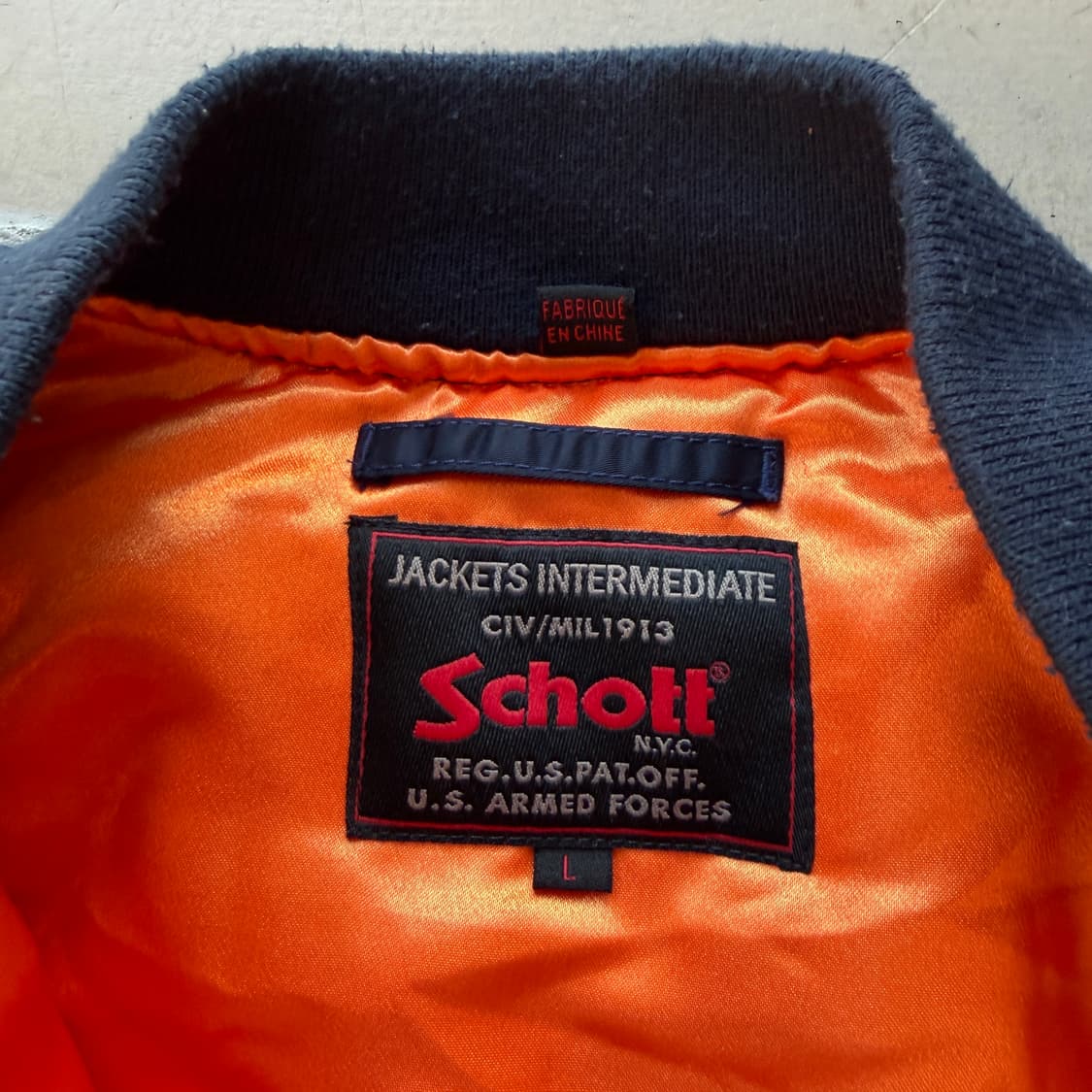 쇼트 플라이트 봄버 자켓 상품이미지5