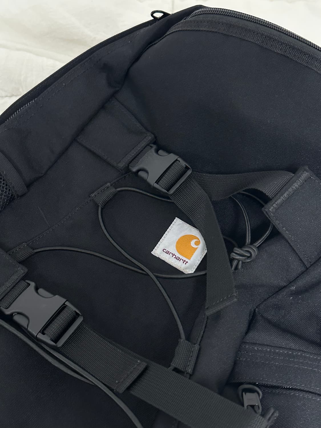 칼하트 WIP 킥플립 백팩 블랙 상품이미지3