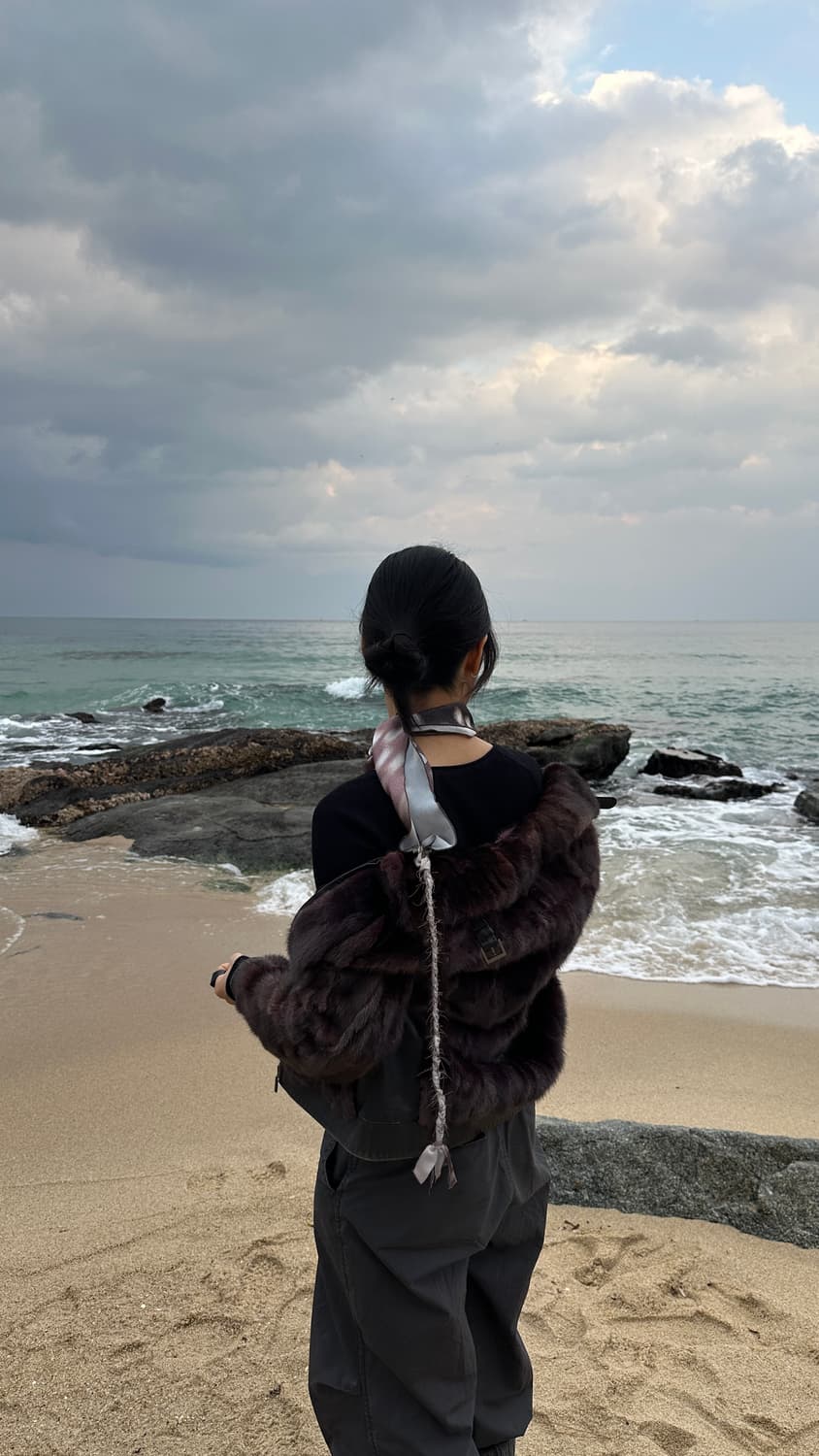 밍크 가죽자켓 [착샷있음] 상품이미지3