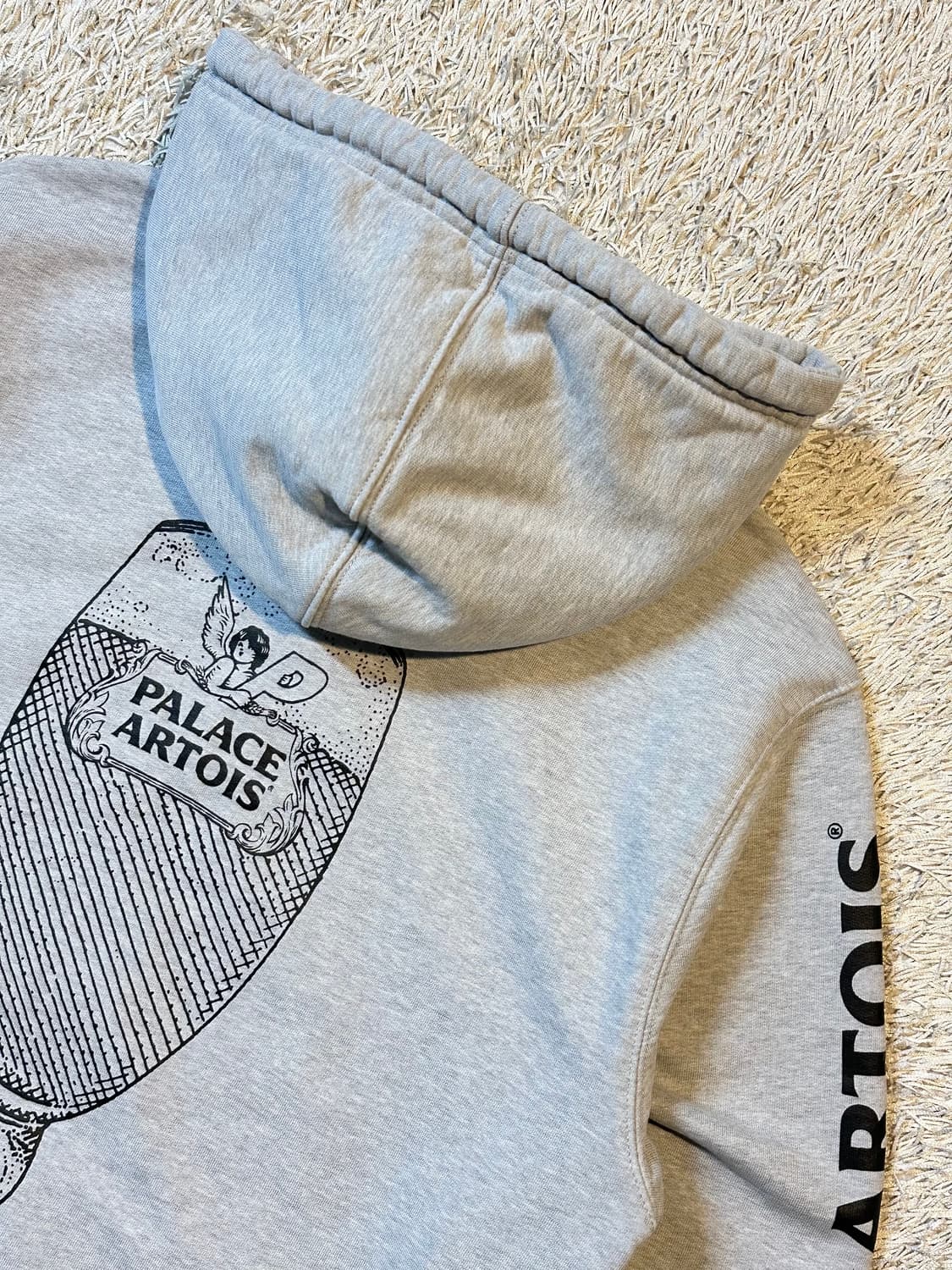 희귀) 21FW 팔라스 X 스텔라 아르투아 첼리스 후드티 그레이 상품이미지4