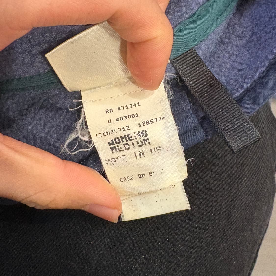 90s L.L.bean 90년대 미국 생산 엘엘빈 라이트 퍼플 신칠라 상품이미지7