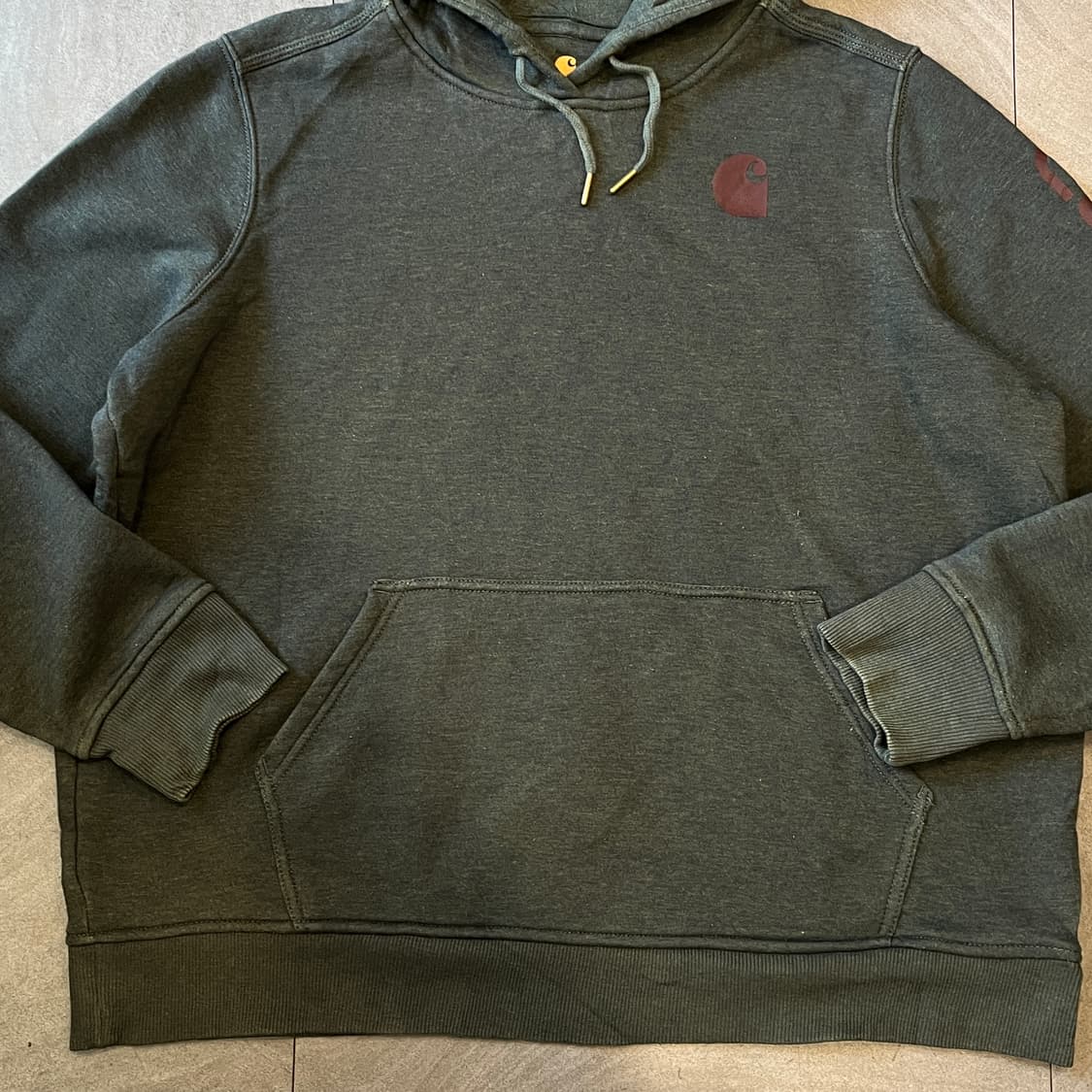 칼하트 정품 스펠아웃 후드 티 상품이미지4