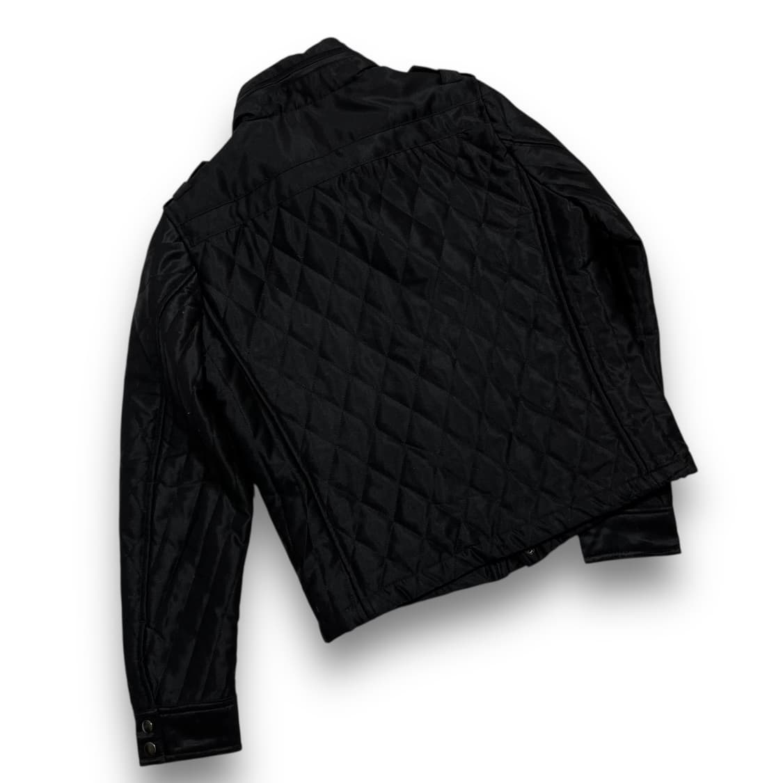 Rock chic padded quilting dark jacket 상품이미지4