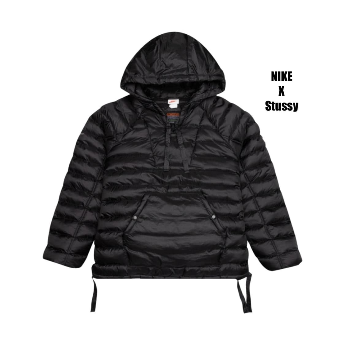 [XL][110] 스투시 x 나이키 인슐레이티드 자켓 블랙 US/EU 상품이미지10