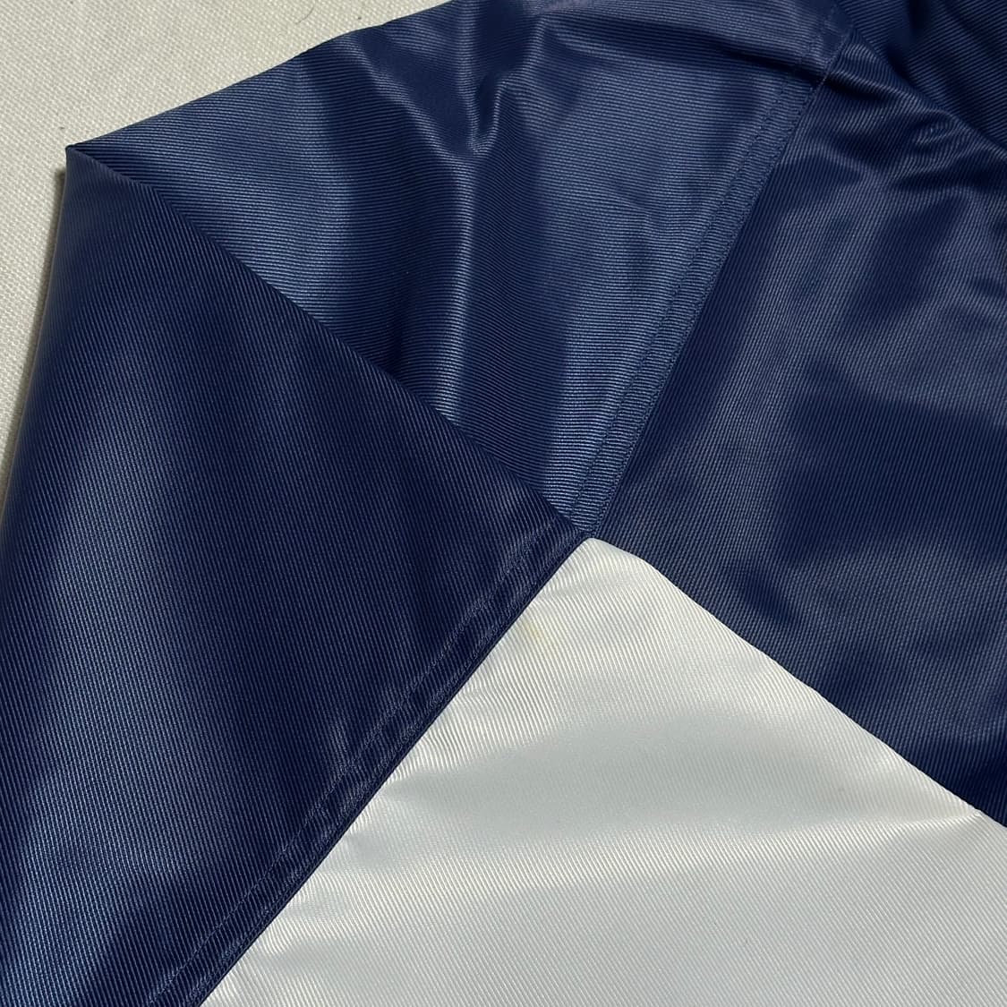 M 새상품 90‘s 나이키 사틴 올드스쿨 네이비 바람막이 상품이미지6