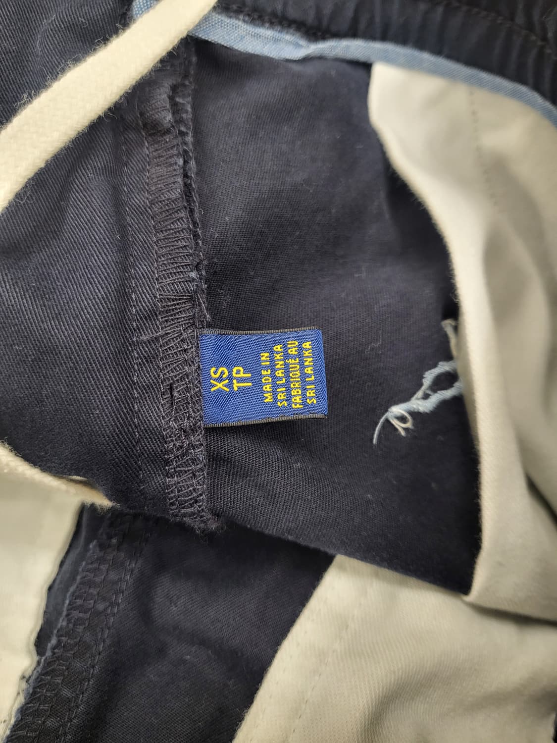 폴로 랄프로렌 네이비 샤크 자수 쇼츠 상품이미지3