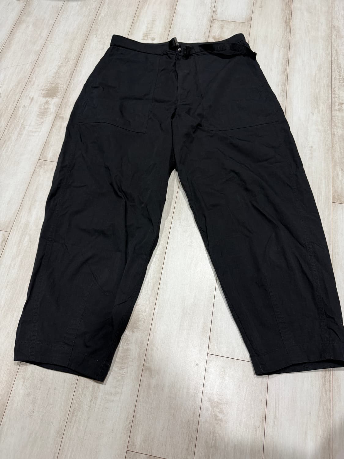 노스페이스 퍼플라벨 립스탑 와이드 크롭팬츠 32 팝니다 상품이미지1