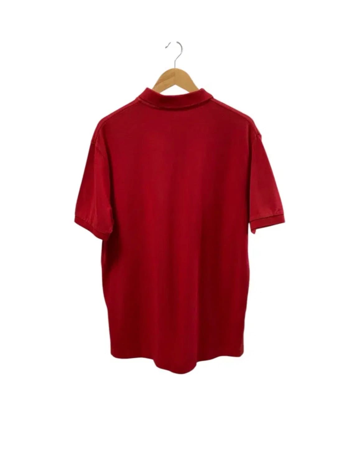 폴로 랄프로렌 레드 피케 반팔티 L 상품이미지3