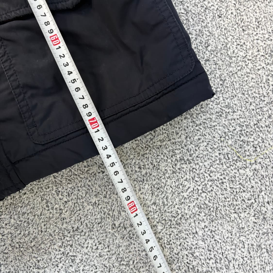 100 헨리코튼 포켓 집업 야상 자켓 0304J 상품이미지6