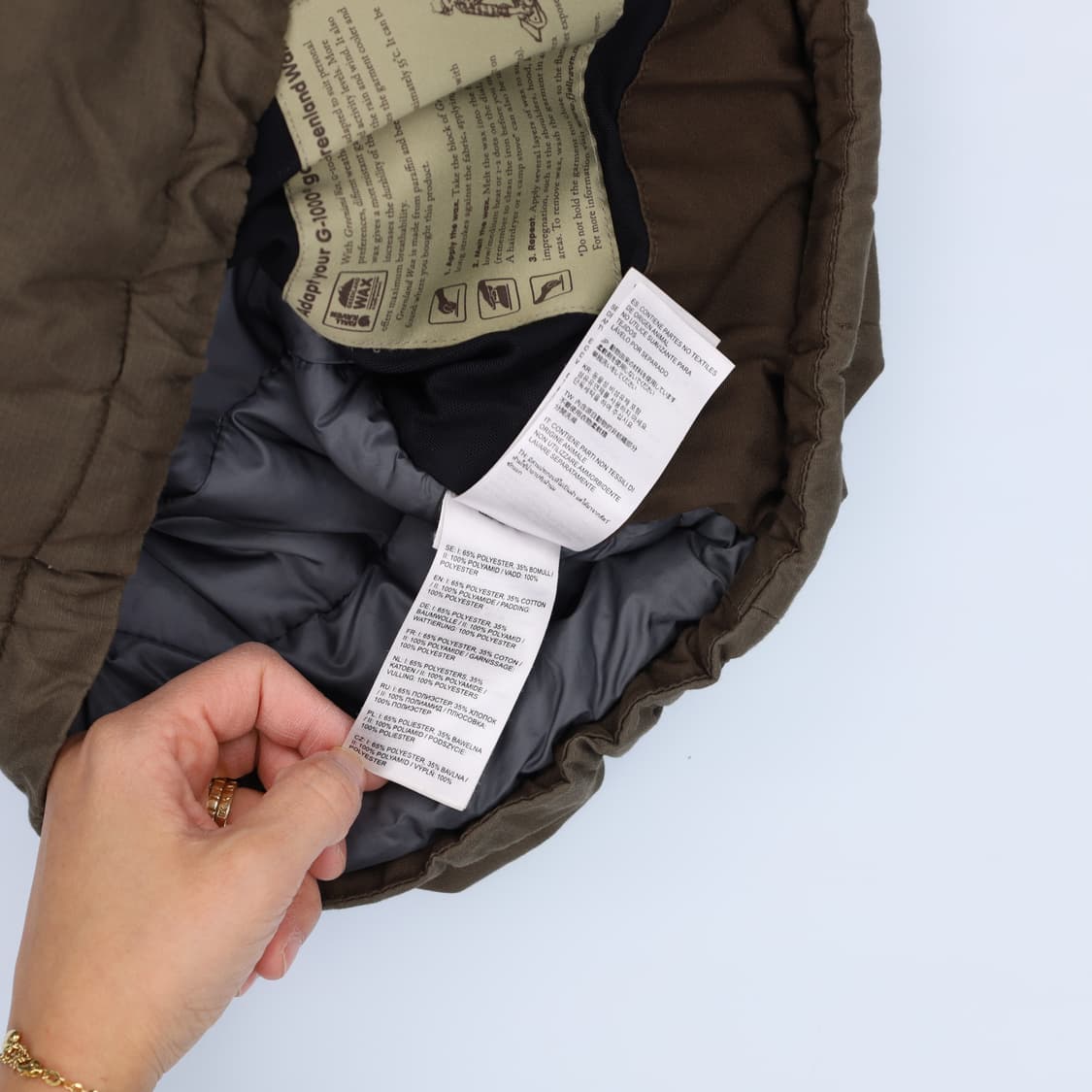 [M] 피엘라벤 G-1000 후드 안감 패딩 자켓 0102H1 상품이미지6