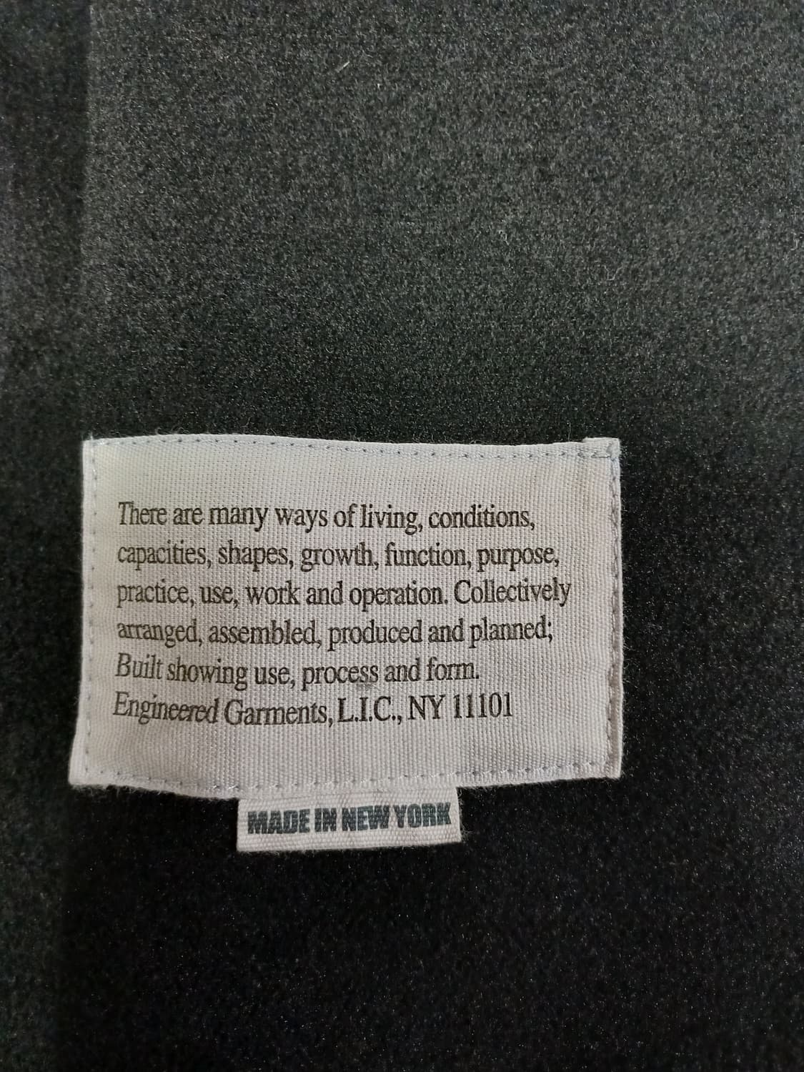 엔지니어드 가먼츠 멜튼 익스플로러 셔츠 자켓 S 상품이미지2