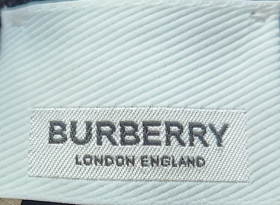 버버리 블랙 B로고 반팔 폴로티 XL (100-105) 상품이미지4