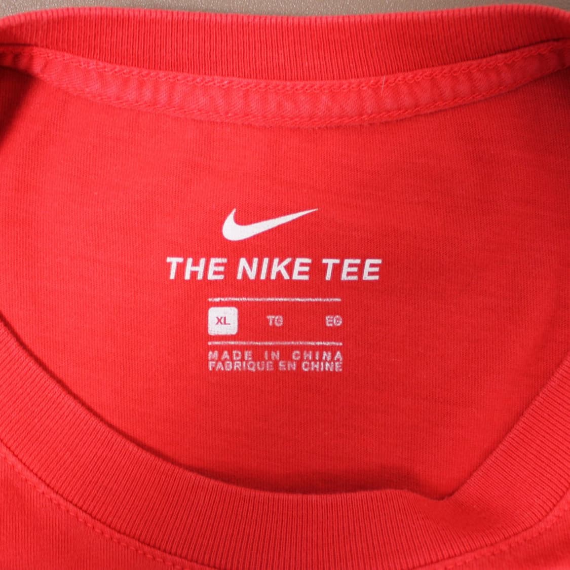 Nike 나이키 대한민국 국가대표 레드 반팔 상품이미지4