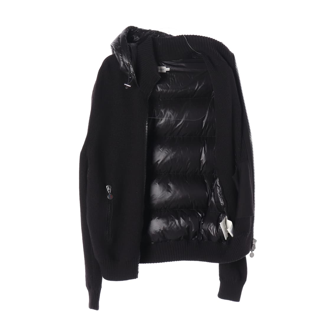 몽클레어 니트 패딩 후드 집업 재킷 상품이미지2